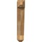 Ekena Millwork Traditional Craftsman Rough Sawn Bracket, Western Red Cedar, 6"W x 24"D x 36"H BKT06X24X36TRA04RWR - alternate 4